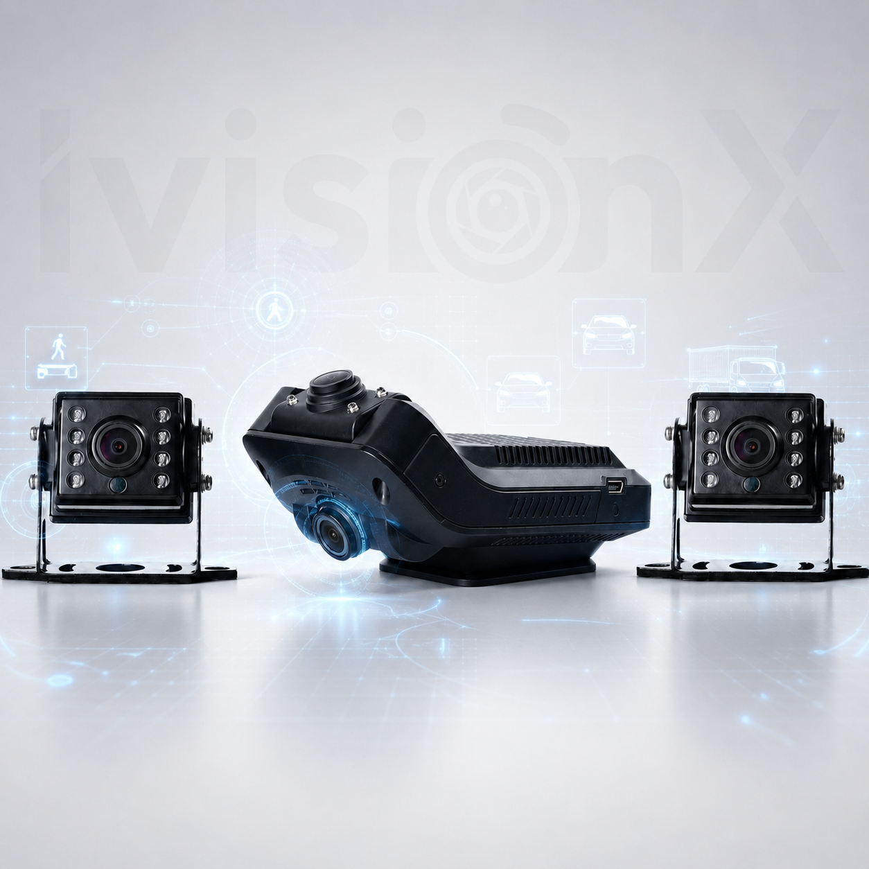 DASH X2+2 - AI Fleet Dashcam Waterproof